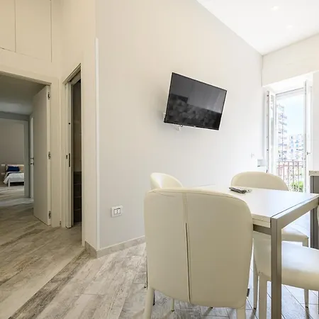 Apartament Lungomare 6min Deluxe Miraglia With Parking Neapol